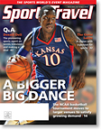 SportsTravel magazine March 2010 cover