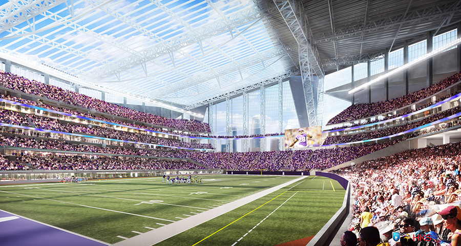 new mn vikings stadium design