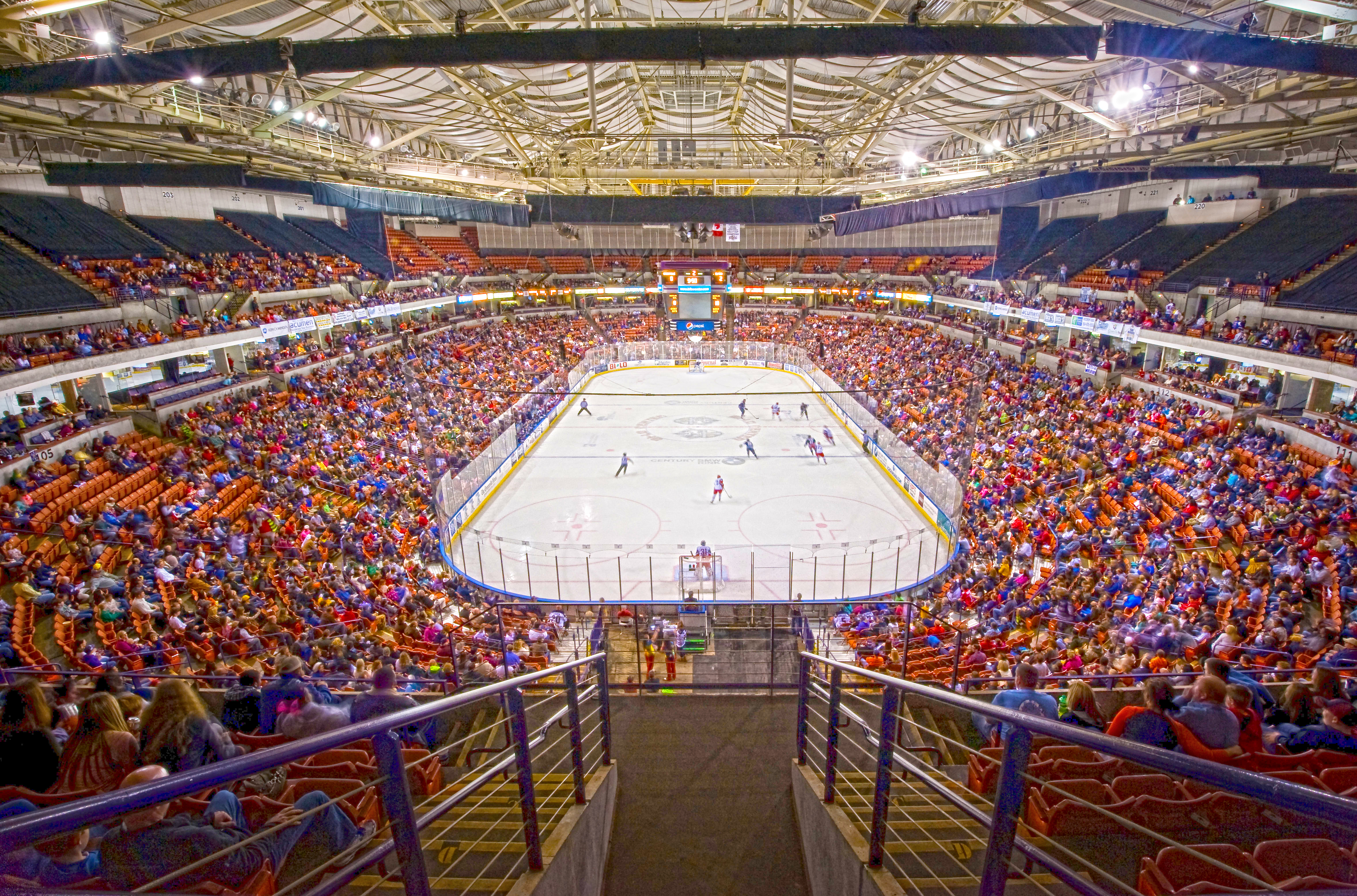 Bon Secours Arena Greenville Swamp Rabbits Hockey – SportsTravel