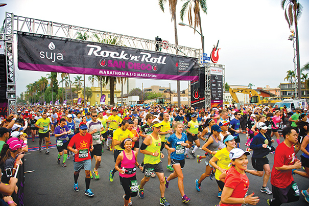 The Rock ‘n’ Roll Marathon Series continues to be one of the most popular race series in the country. But organizers of the event say they are constantly working to enhance the racing experience. Photo courtesy of Competitor Group