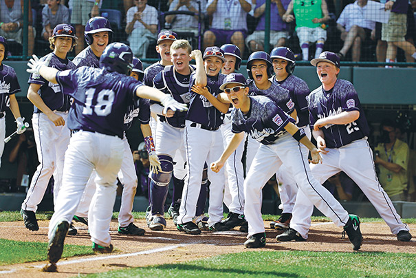 The Little League World Series has been staged in South Williamsport, Pennsylvania, since 1947. Today, the league hosts baseball and softball world series events for several age groups in cities nationwide. Photo courtesy of Gene J. Puskar/AP Images