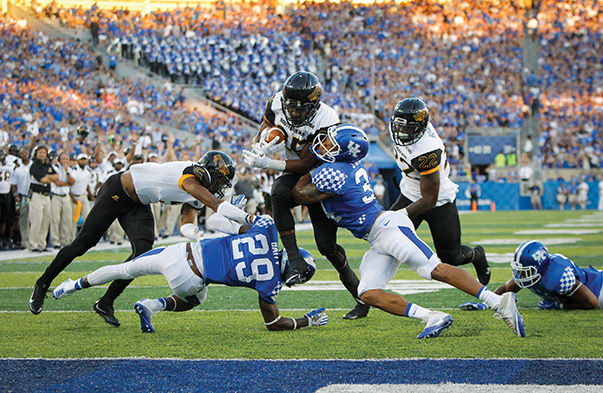 Lexington, Kentucky, may be best known for basketball and horse racing, but the University of Kentucky has other notable venues including Commonwealth Stadium. Photo courtesy of David Stephenson/AP Images