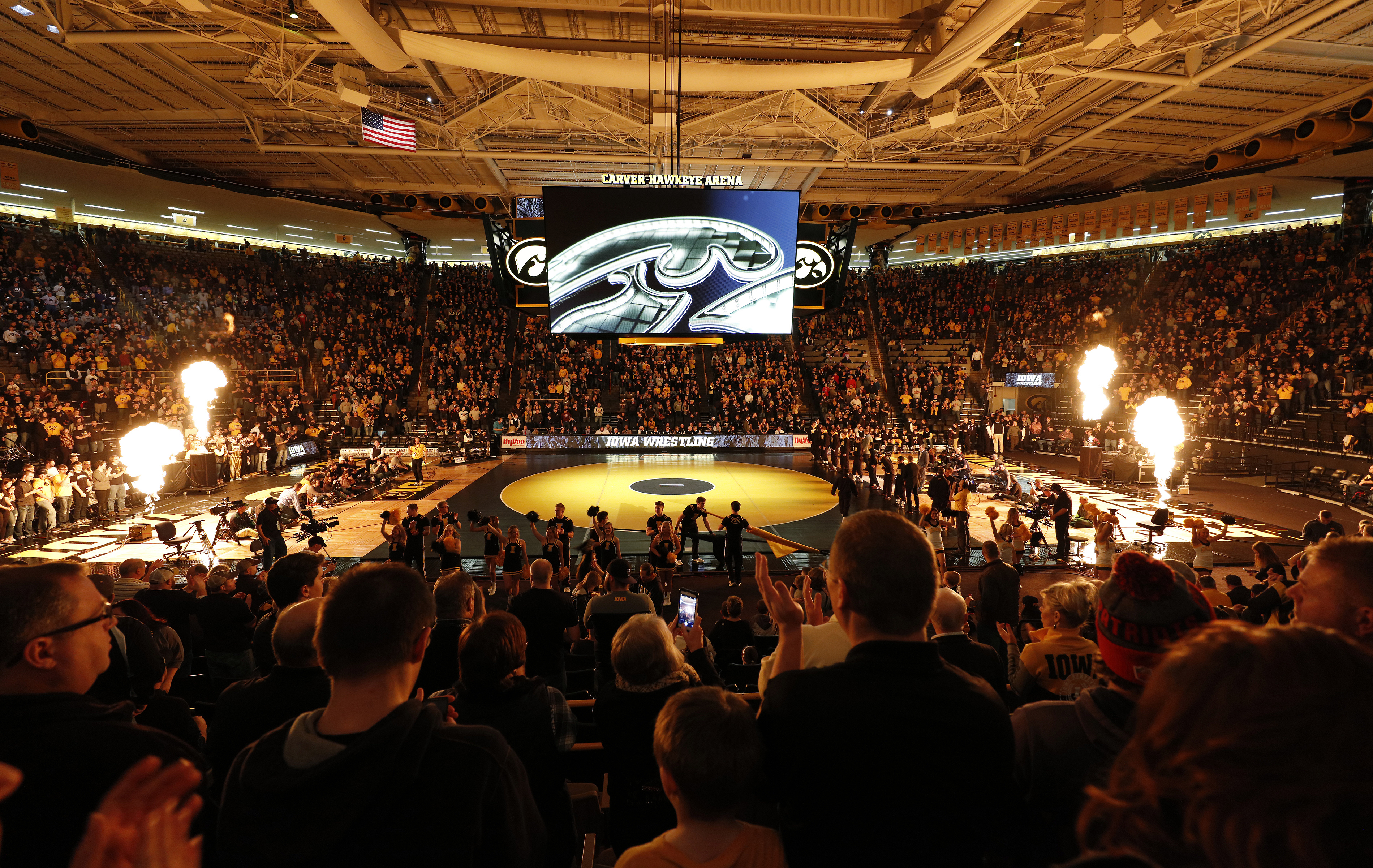 IOWA WRESTLING VS PENN STATE