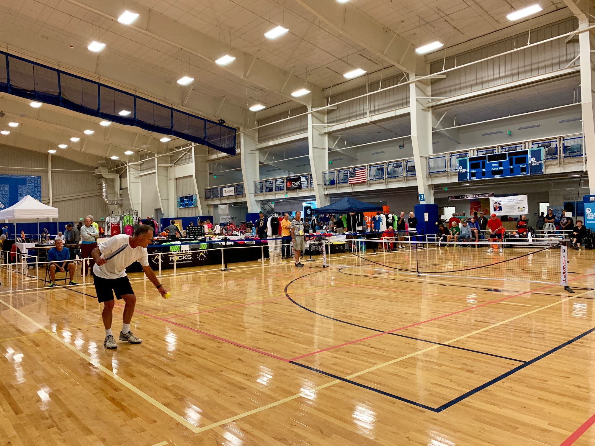 5. Pickleball tournament