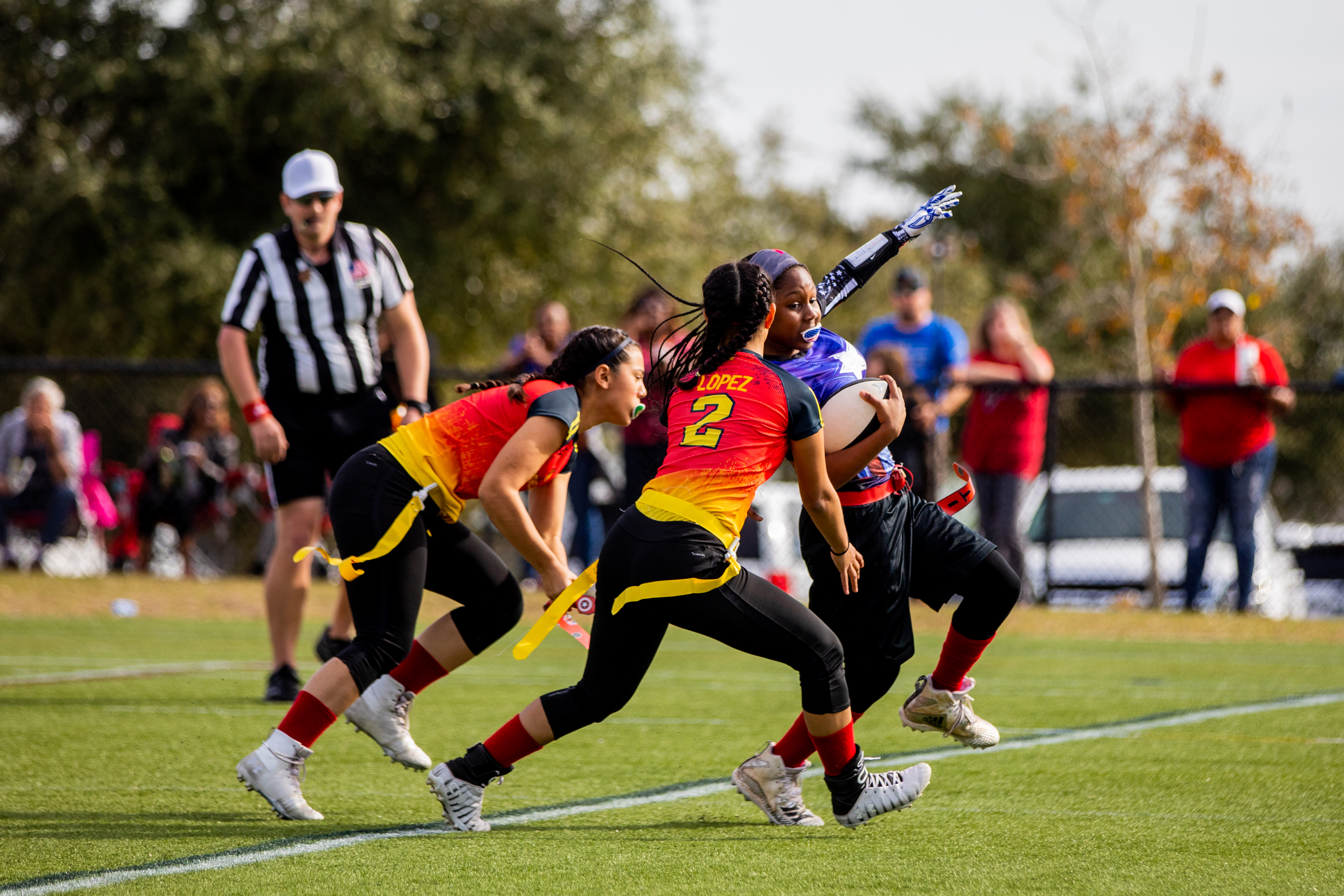 Under The Lights Flag Football Pensacola - Vilona Brooks Flag Football Leag...