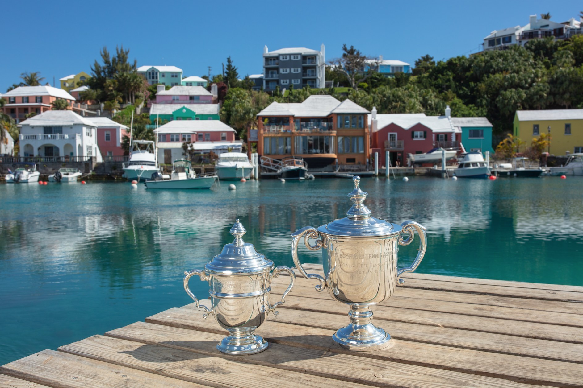 Bermuda Tourism Authority US Open trophies