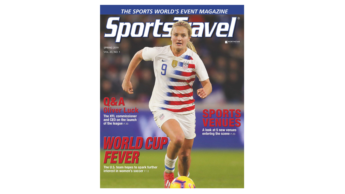 SportsTravel Spring 2019 cover