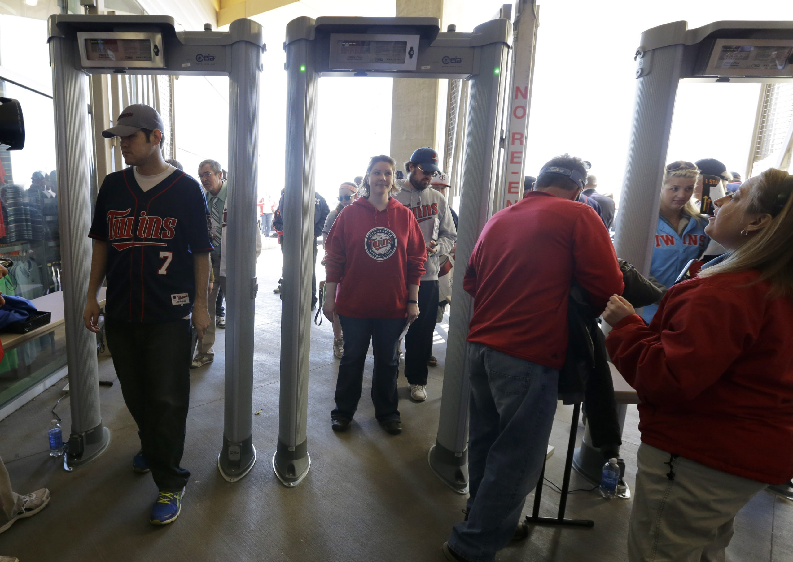 Twins Target Field Security