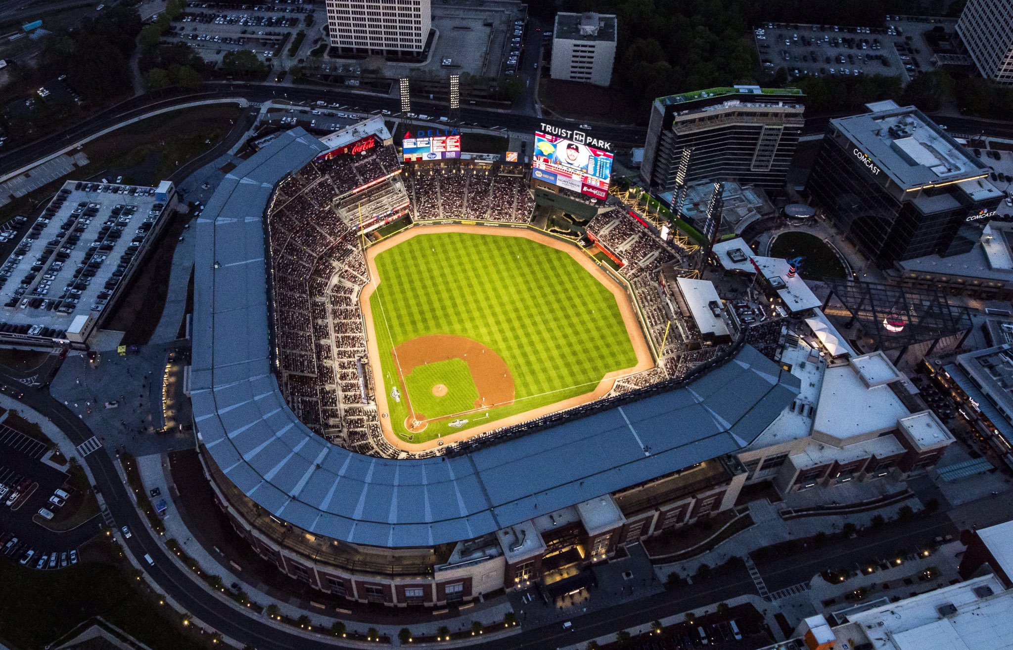 Braves merchandise at Truist Park in 2023