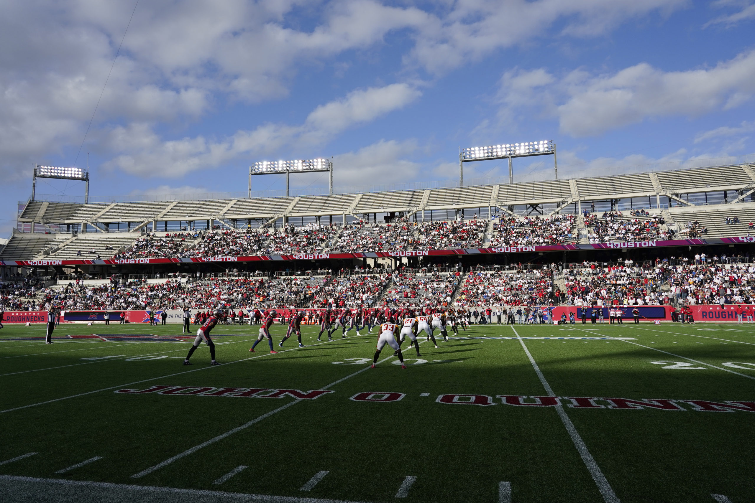 XFL Wildcats Roughnecks Football