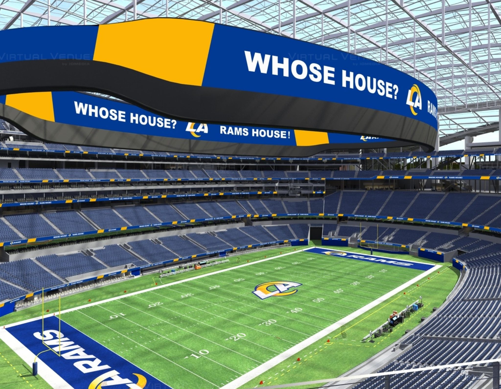 Los Angeles Rams Update Logo Ahead of SoFi Stadium Debut SportsTravel