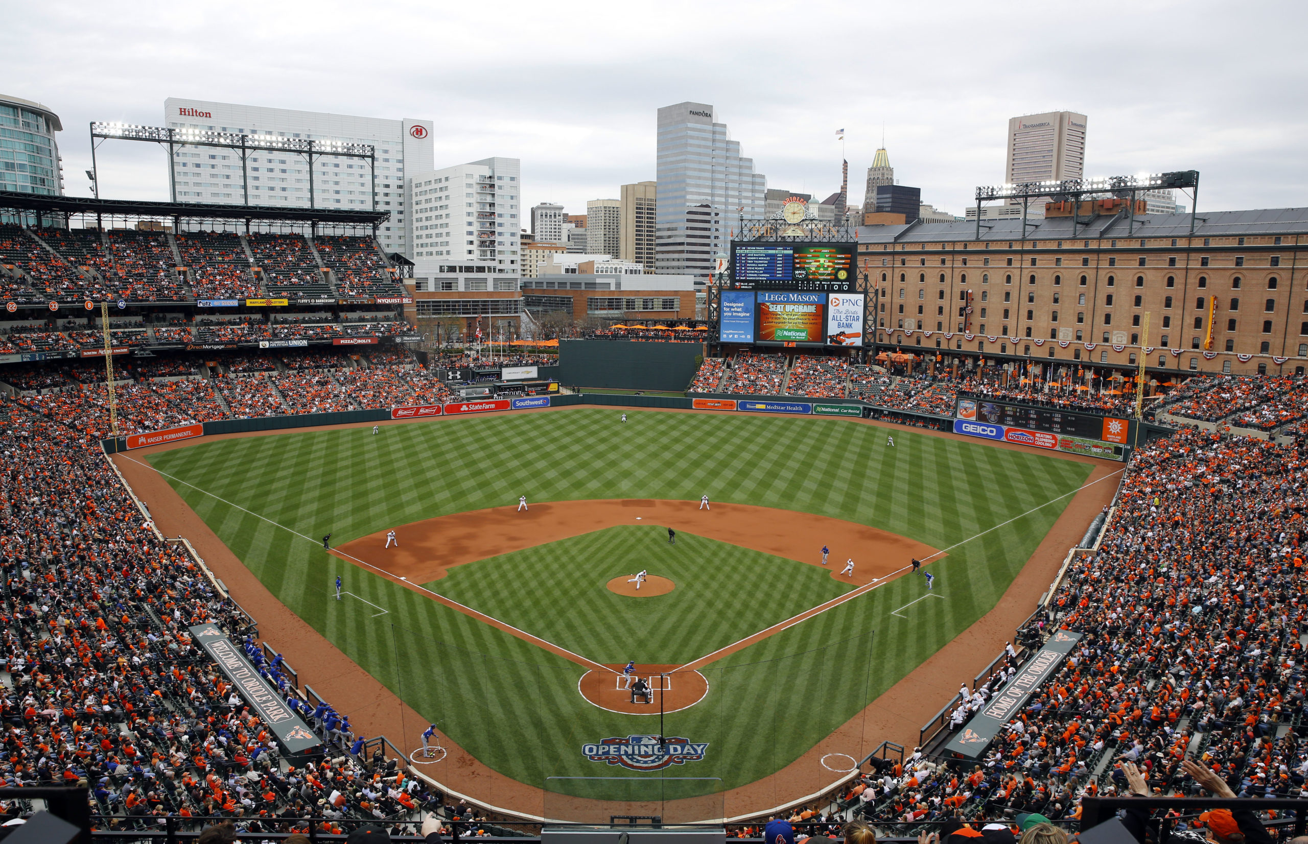 Orioles wear special Baltimore jersey in first game back home