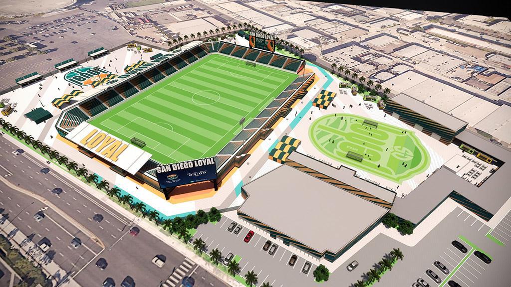 San Diego's New Pro Soccer Team Plans $150 Million Training Campus