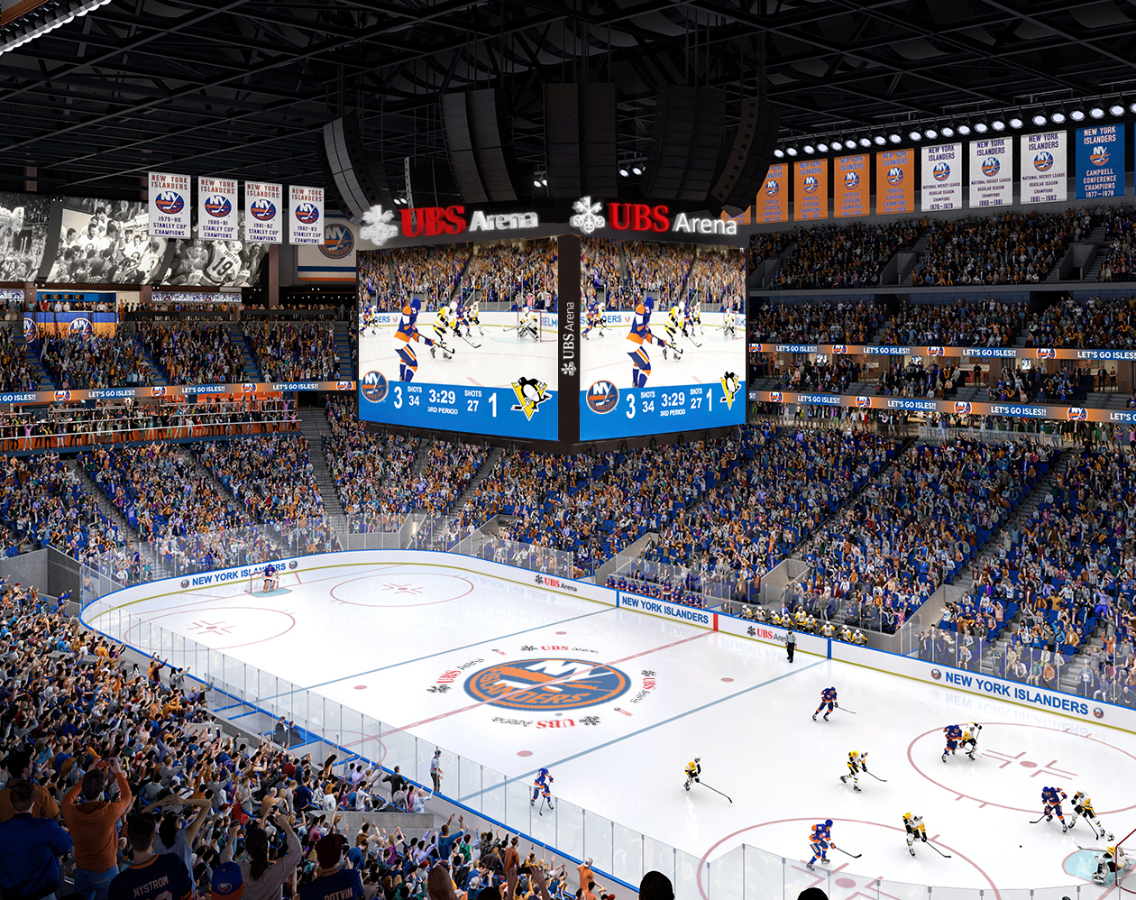 NY Islanders opens its new UBS Arena