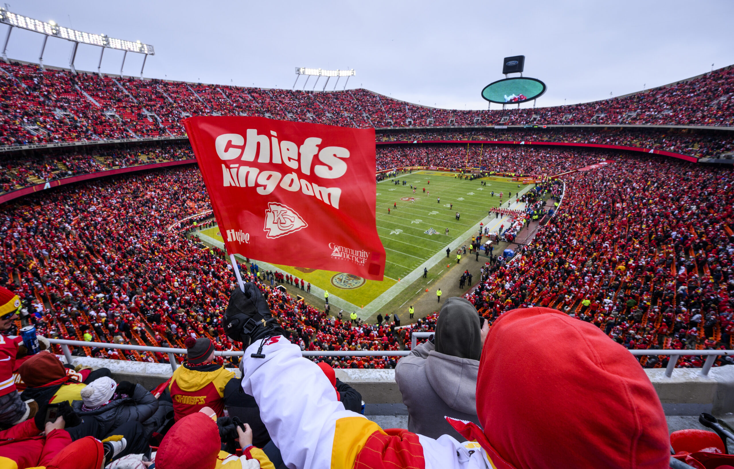 See new GEHA Field at Arrowhead signage at Chiefs' stadium