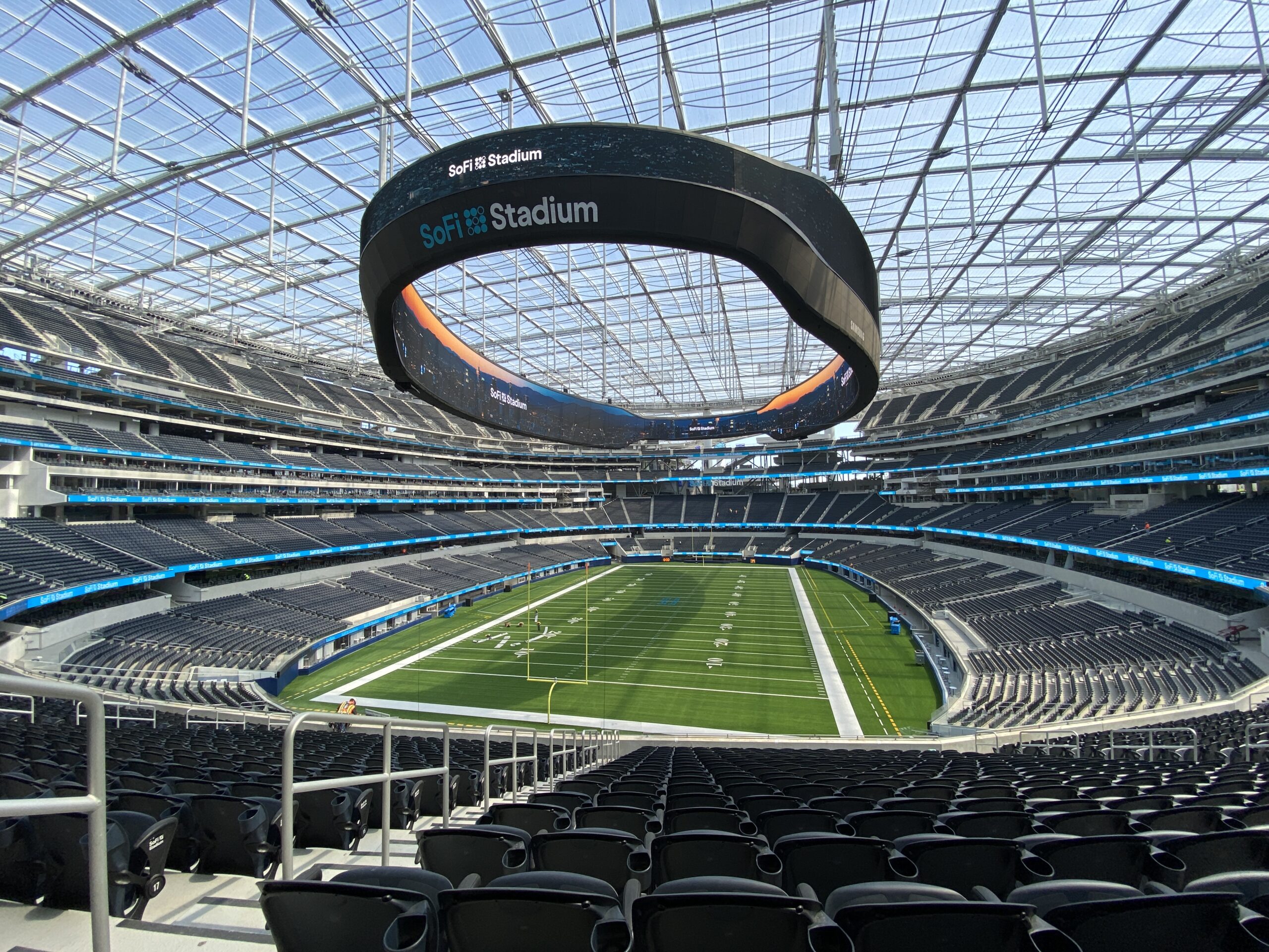 Los Angeles Rams and Chargers Interactive Seating Chart