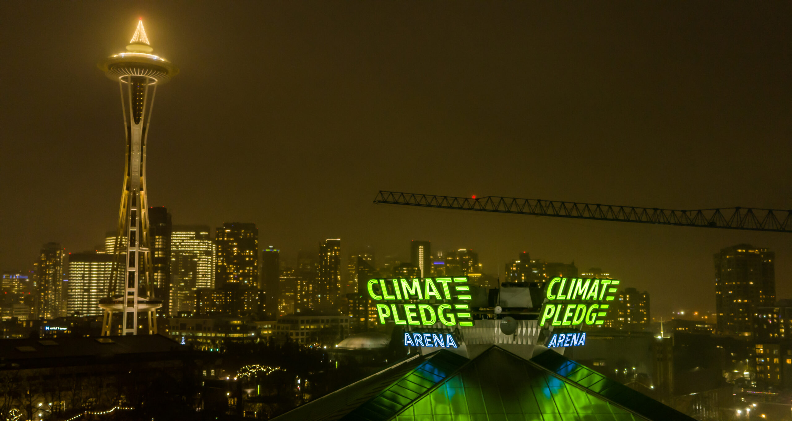 CPA Photo Sign Light Up Tight – cr Climate Pledge Arena