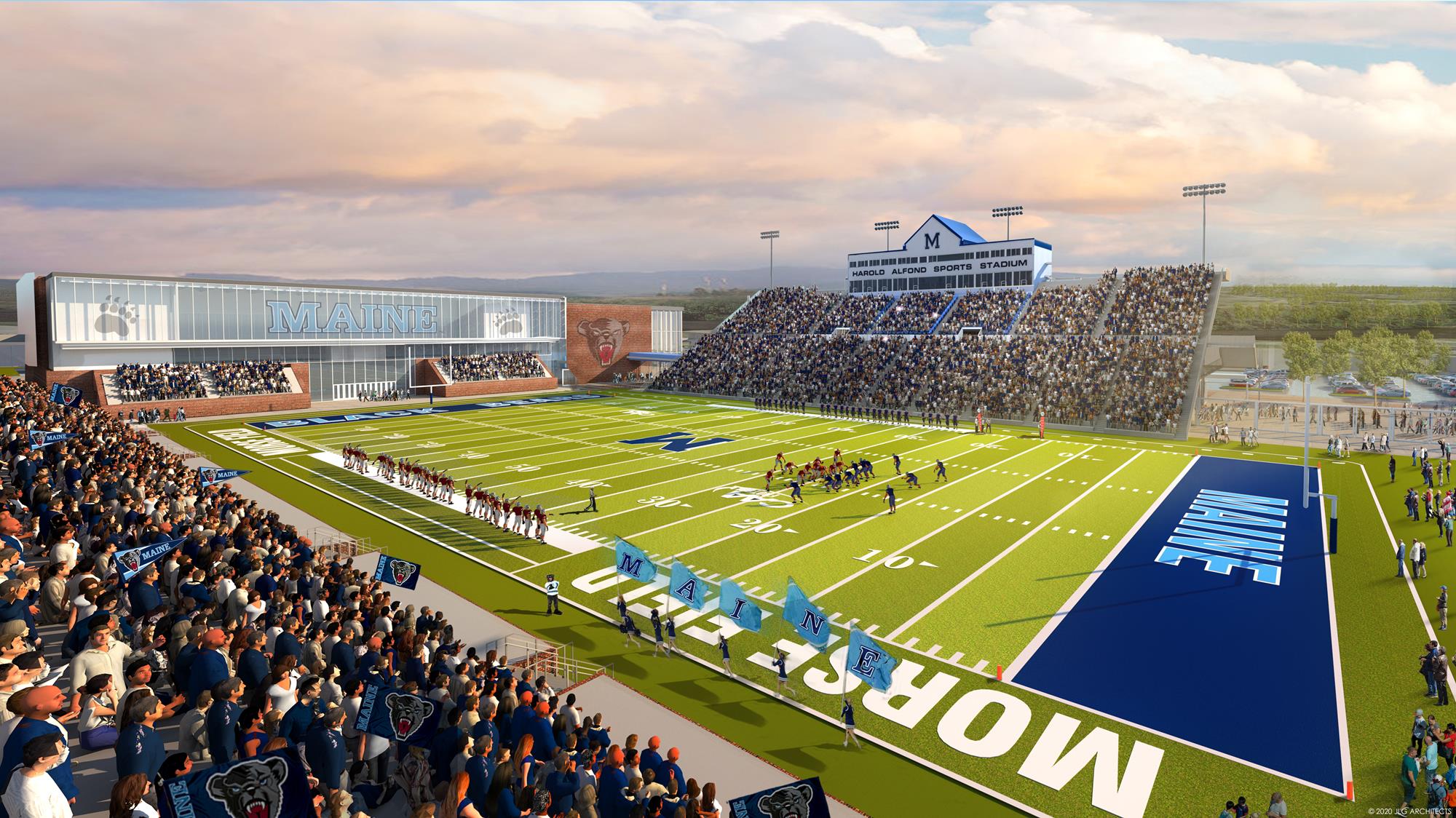 University of Maine Reveals 110 Million Athletic Facilities Plan