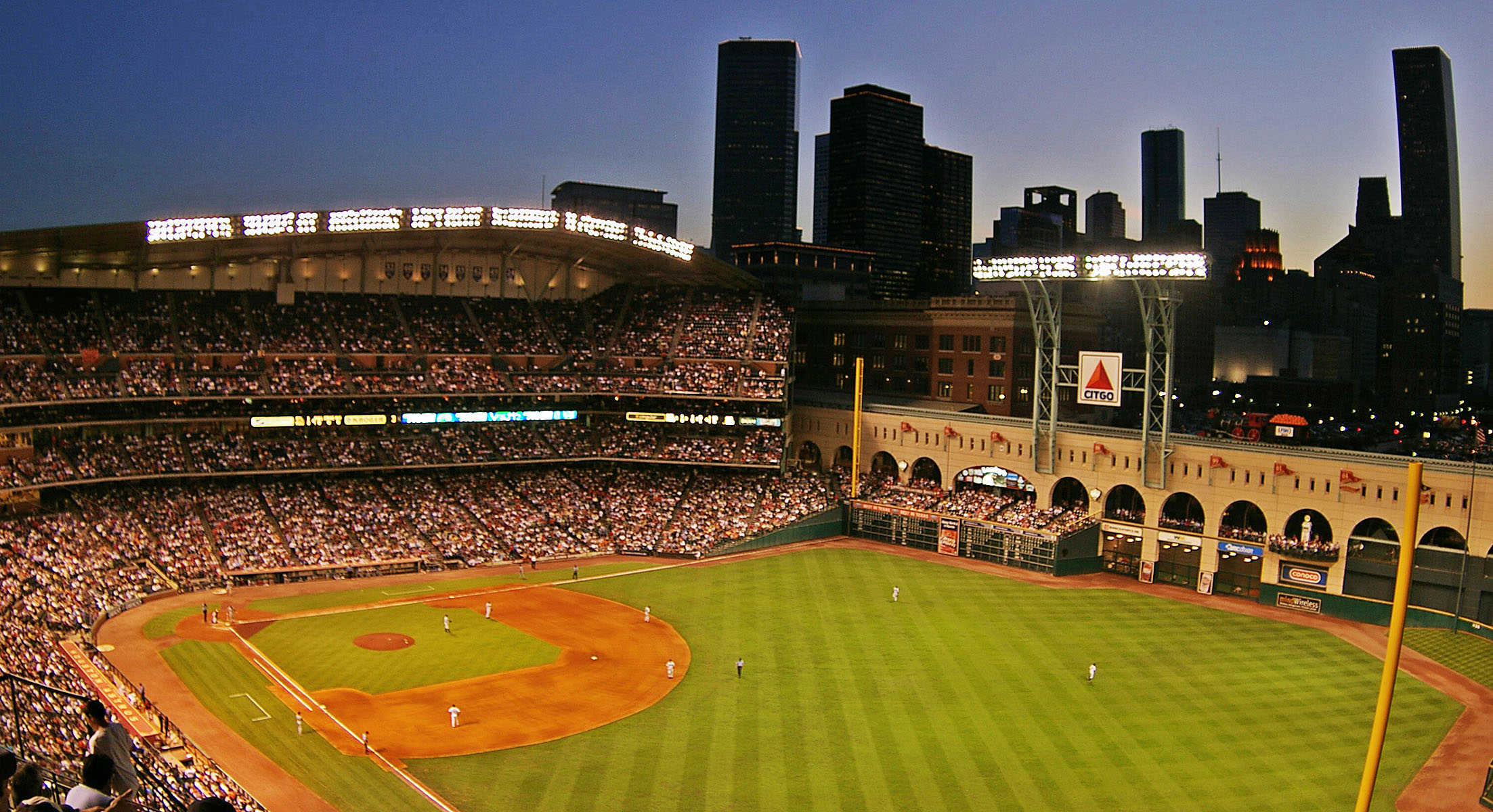 inside minute maid park