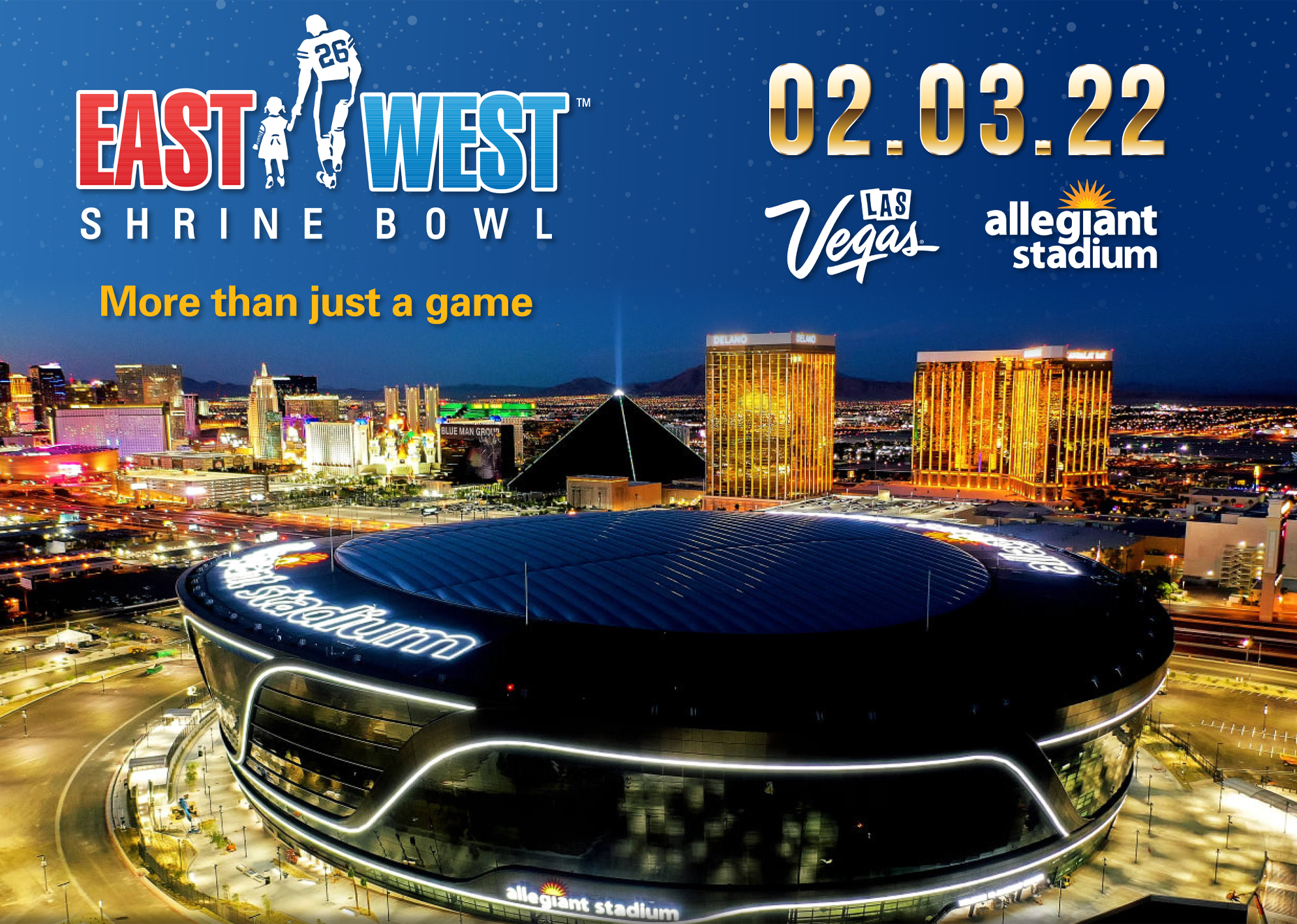 Shrine Bowl College Football All-Star Game Heads to Las Vegas in