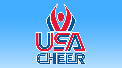 USA Cheer Logo blue