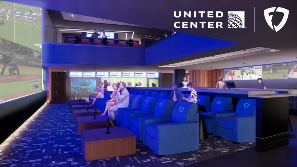 United Center atrium on track for February debut