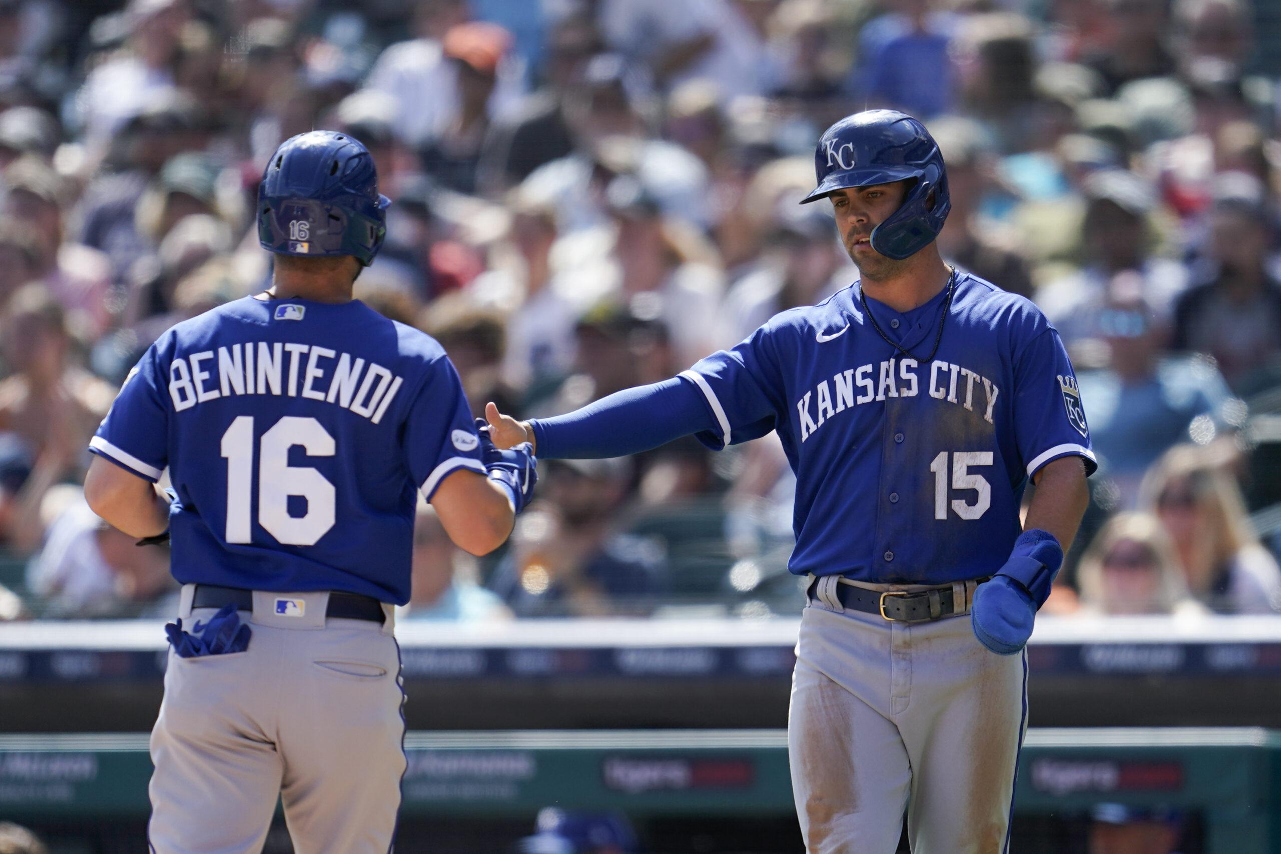 Nike Andrew Benintendi Kansas City Royals City Connect MLB Jersey Navy Blue  L