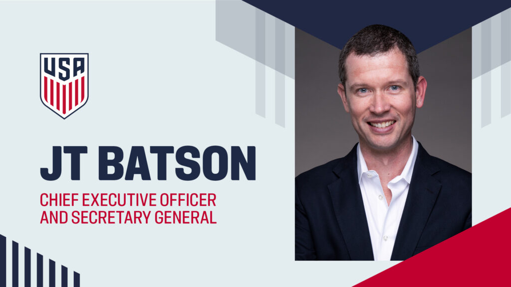 JT Batson Named CEO/Secretary General for pic photo