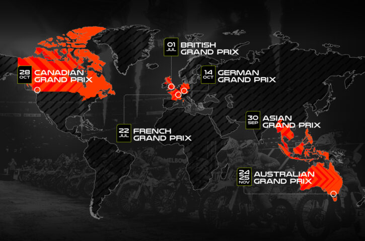 2023 FIM World Supercross Championship Announces Six Events