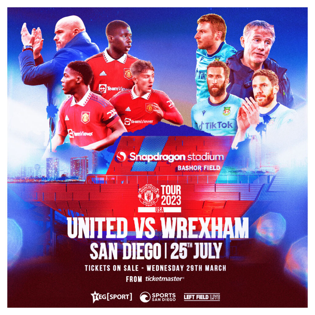 Manchester United Wrexham San Diego SportsTravel