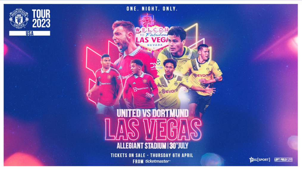 Manchester United to Face Borussia Dortmund in Las Vegas SportsTravel