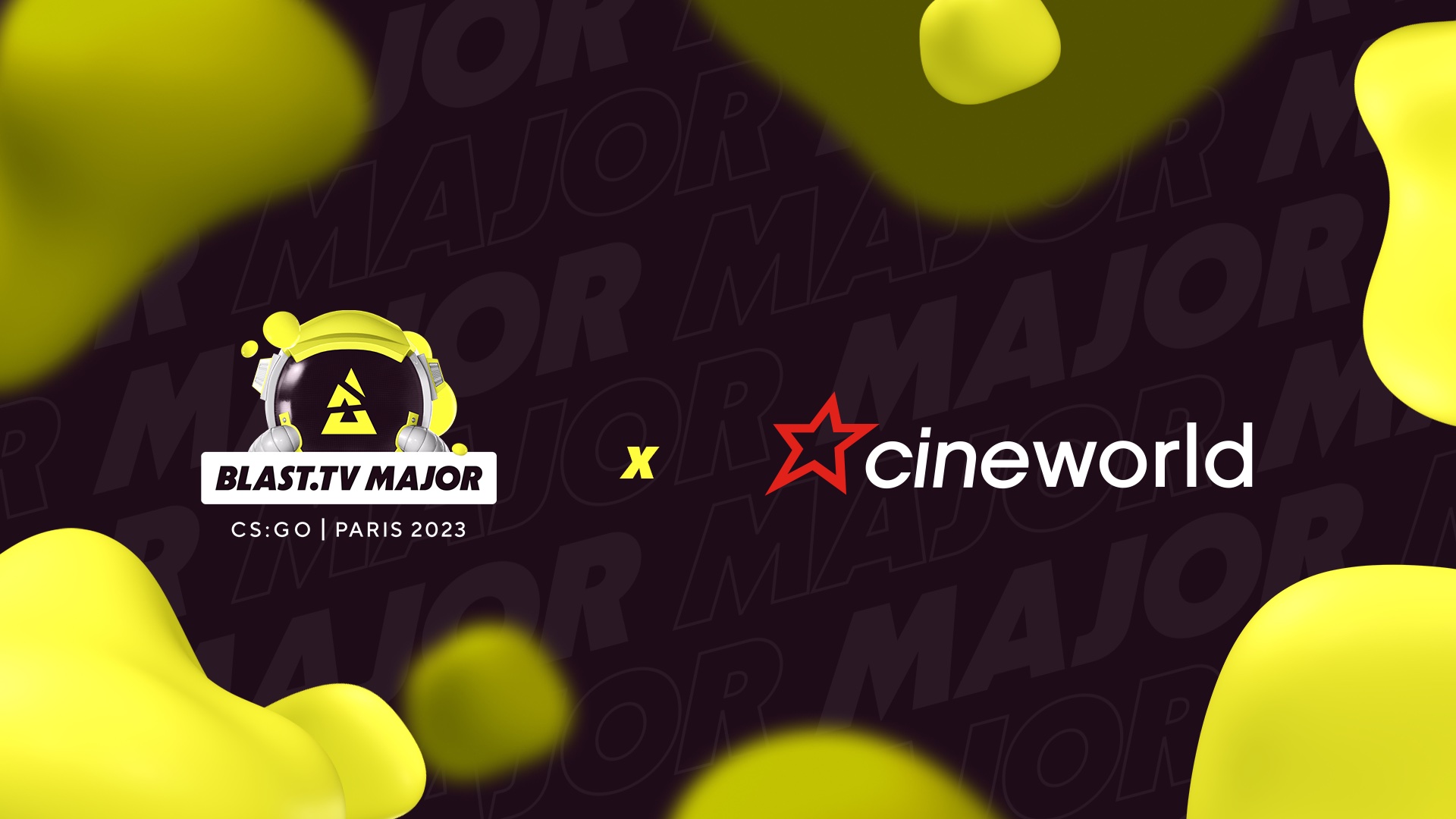 Cineworld, BLAST Team Up For CS GO Paris Major