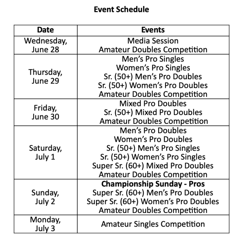 Association of Pickleball Players Set to Host Biggest Event Ever