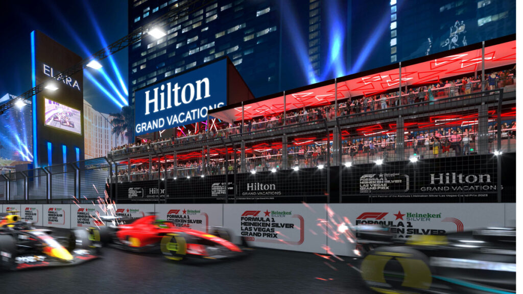 Hilton Grand Vacations to Offer Hospitality Suite for Formula 1