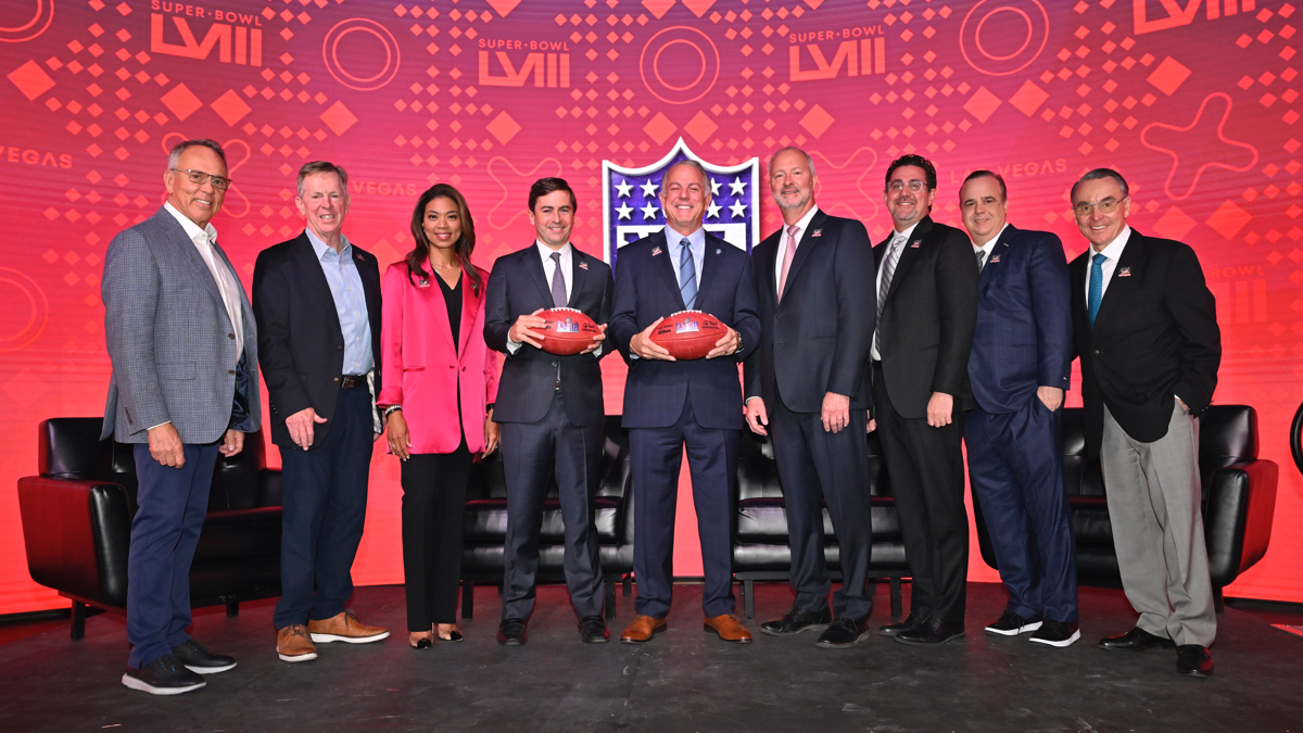 NFL confirms awarding of Super Bowl LVIII to Las Vegas