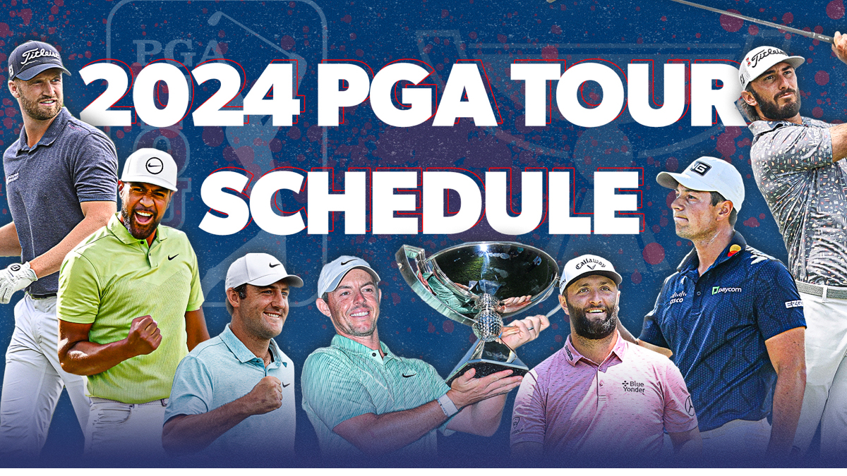 pga tour major schedule 2024