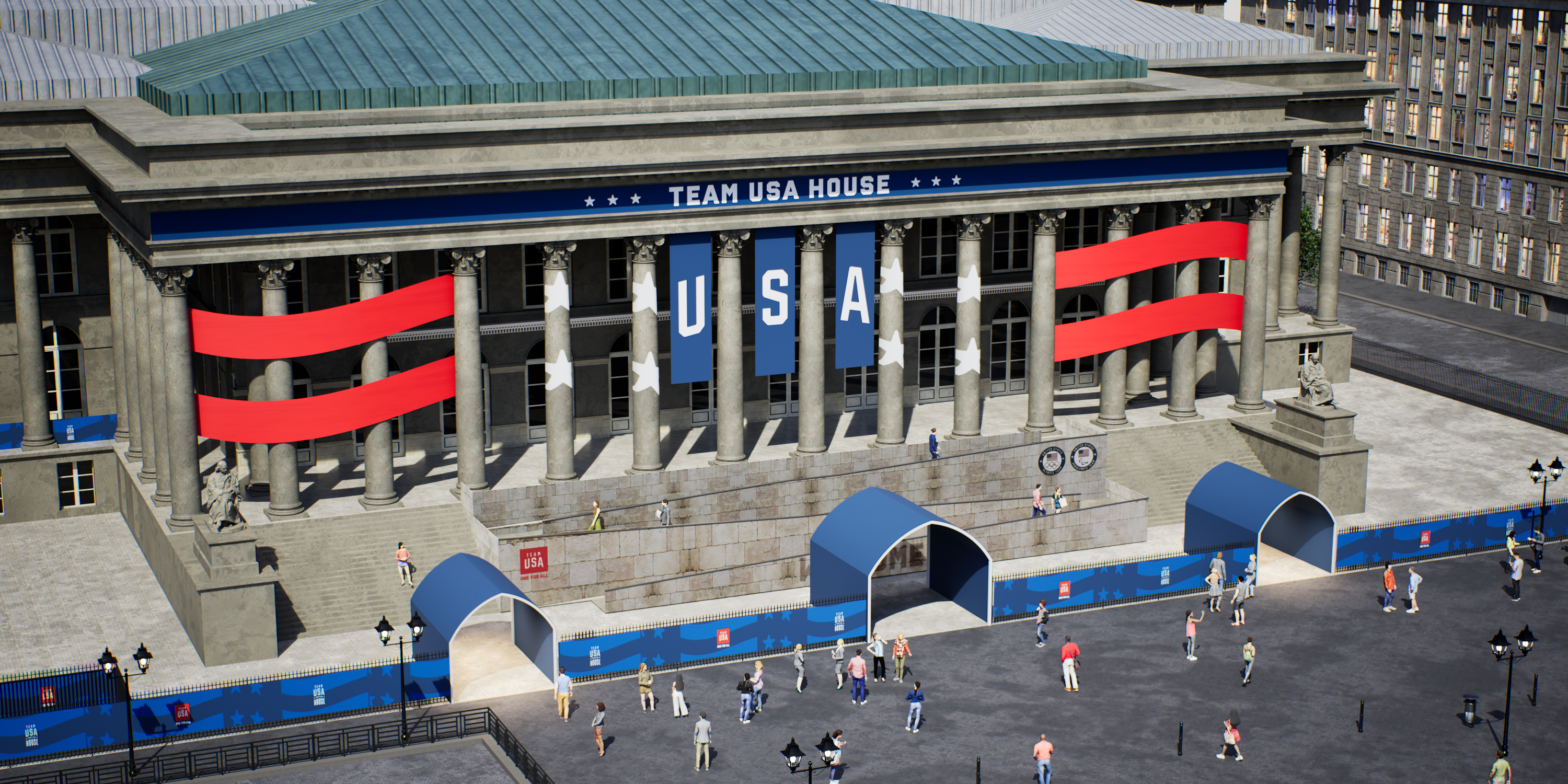 Team USA House Exterior_