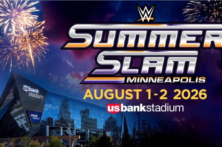 WWE SummerSlam Headed to Minnepolis in 2026