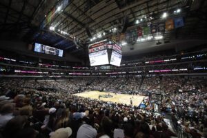 The 2017 NCAA Women's Final Four was a landmark for the Dallas Sports Commission, which is celebrating its 10th anniversary this fall. Photo via Dallas Sports Commission