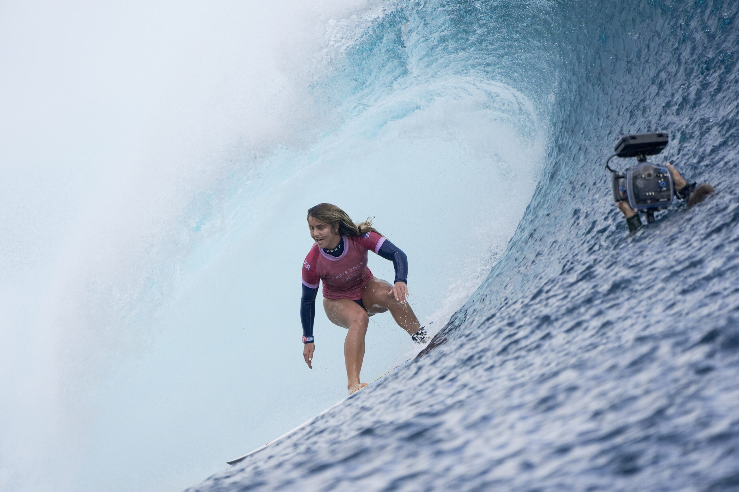 APTOPIX Paris Olympics Surfing