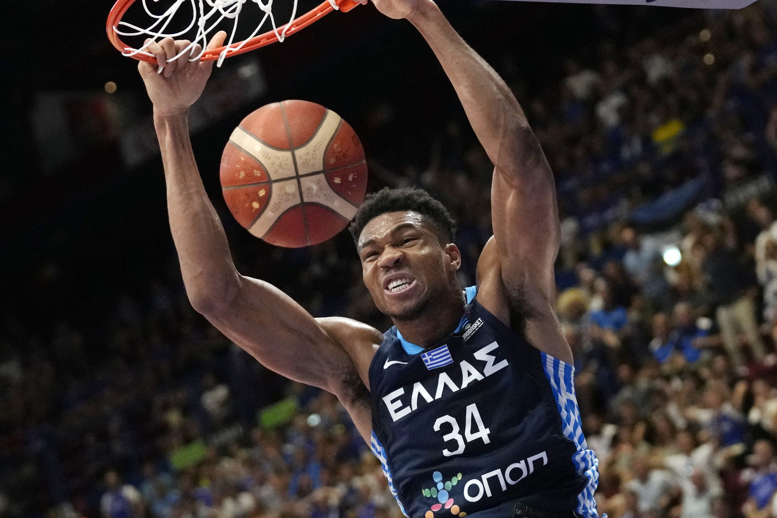 World Cup Antetokounmpo Out Basketball