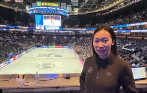 Jiao Li's duties at the International Skating Union include lead the ISU’s commercial and marketing efforts. Photo by Matt Traub/SportsTravel